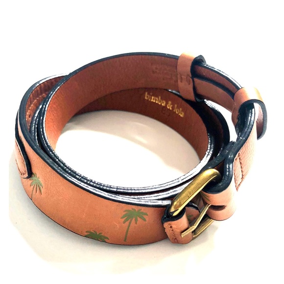 Bimba & Lola Accessories - Bimba & Lola Leather Palm Tree